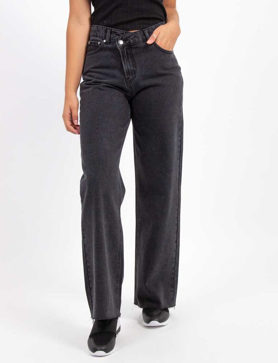 Jeans Wide Leg Mujer Zibel
