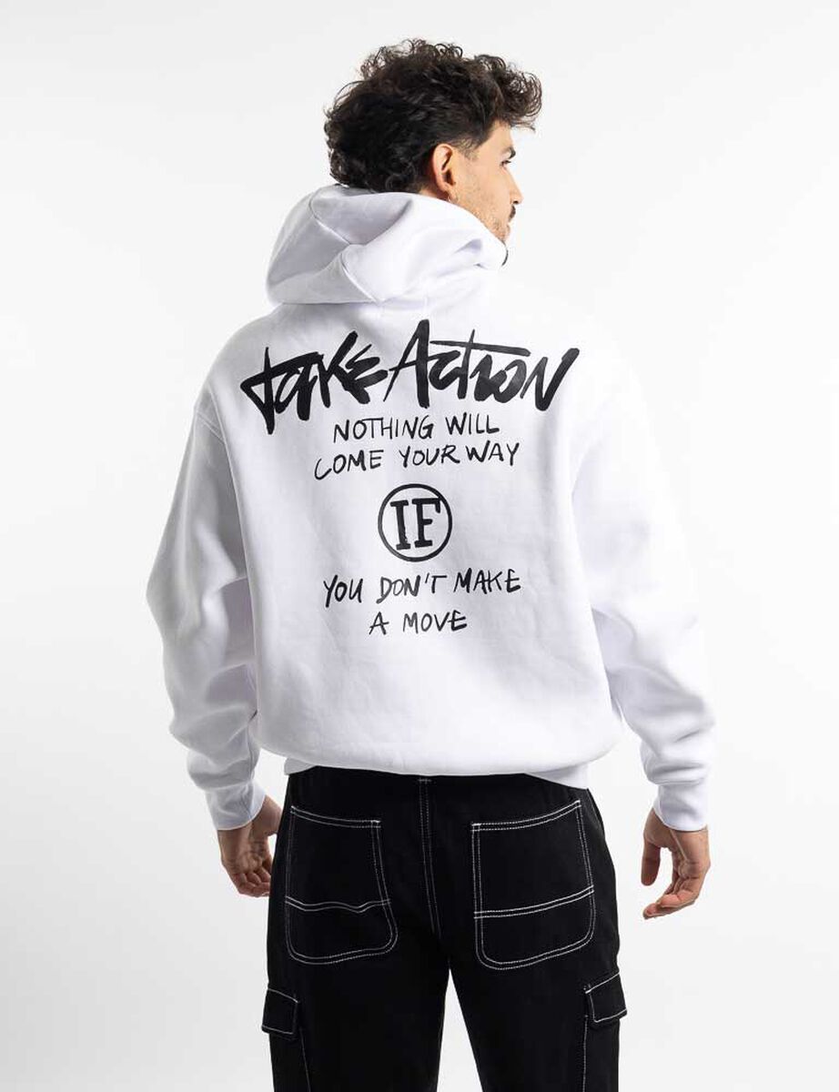 Poler&oacute;n Hoodie Boxy Hombre Icono