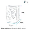Secadora de Ropa Mabe SEM101BDBY 10 kg.