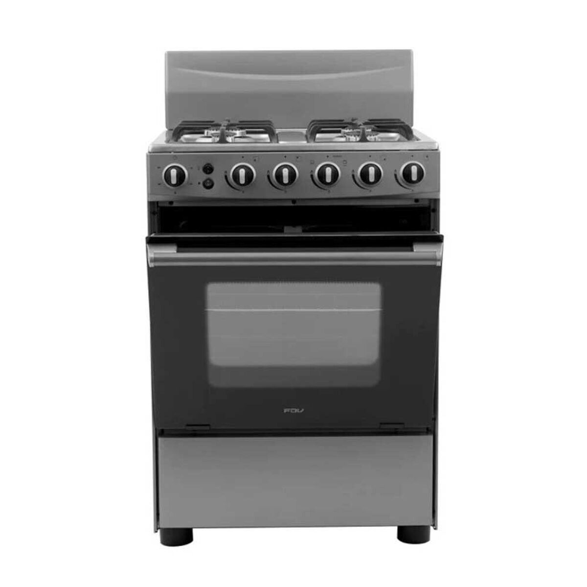 Cocina FDV Design 4Q 4 Quemadores 55,5 lts.