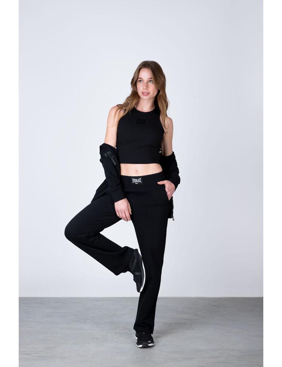 Pantal&oacute;n Buzo Recto Deportivo Mujer Everlast