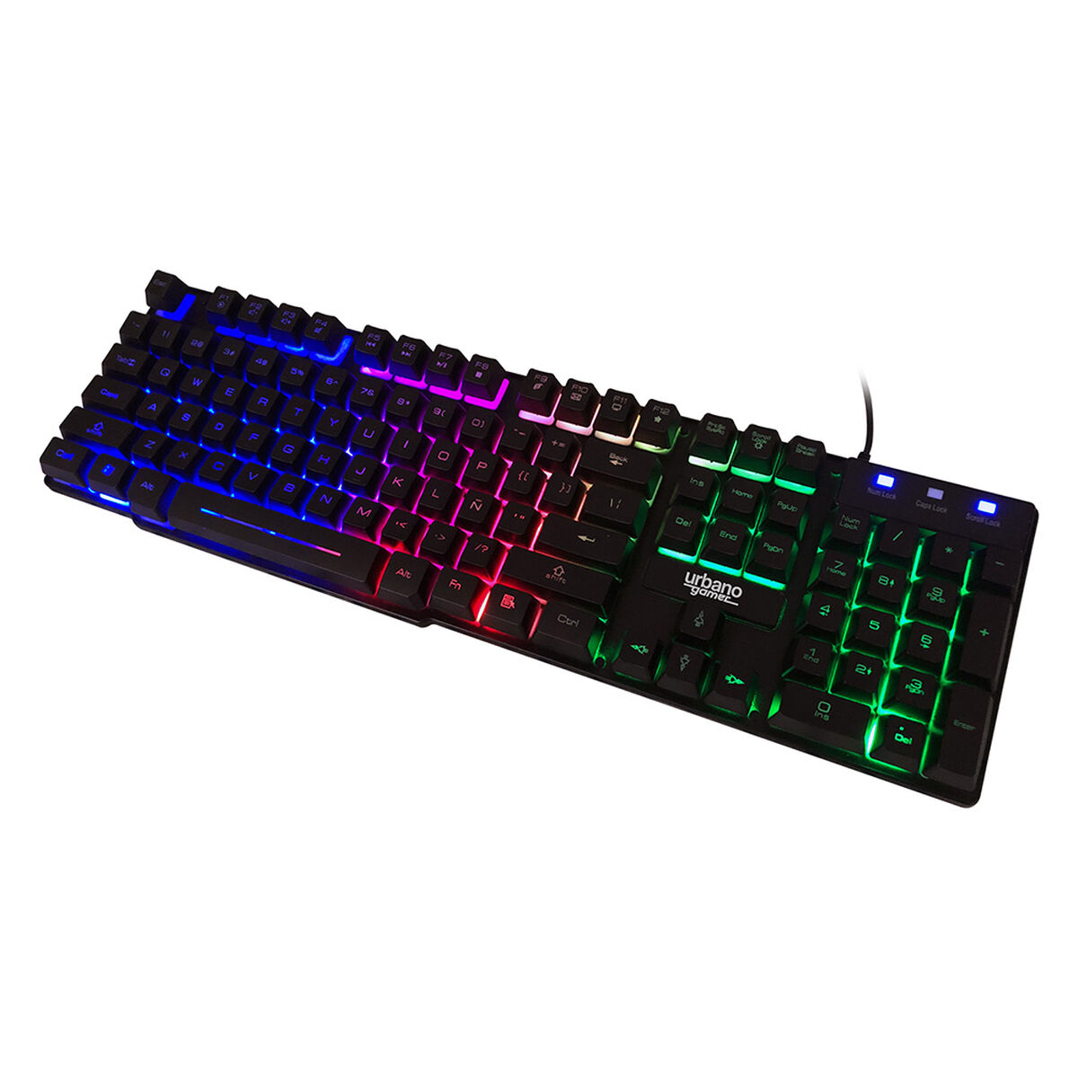 Combo Gamer Urbano 3-1 Mouse + Mousepad + Teclado