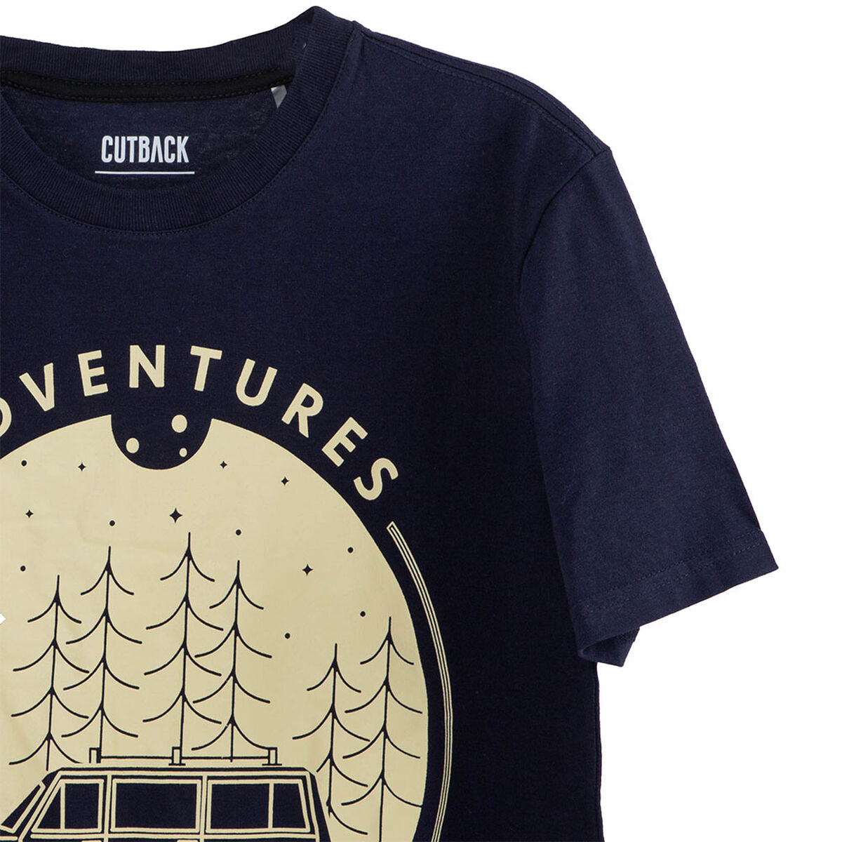 Pack 2 Polera Manga Corta de Algod&oacute;n Ni&ntilde;o Cutback