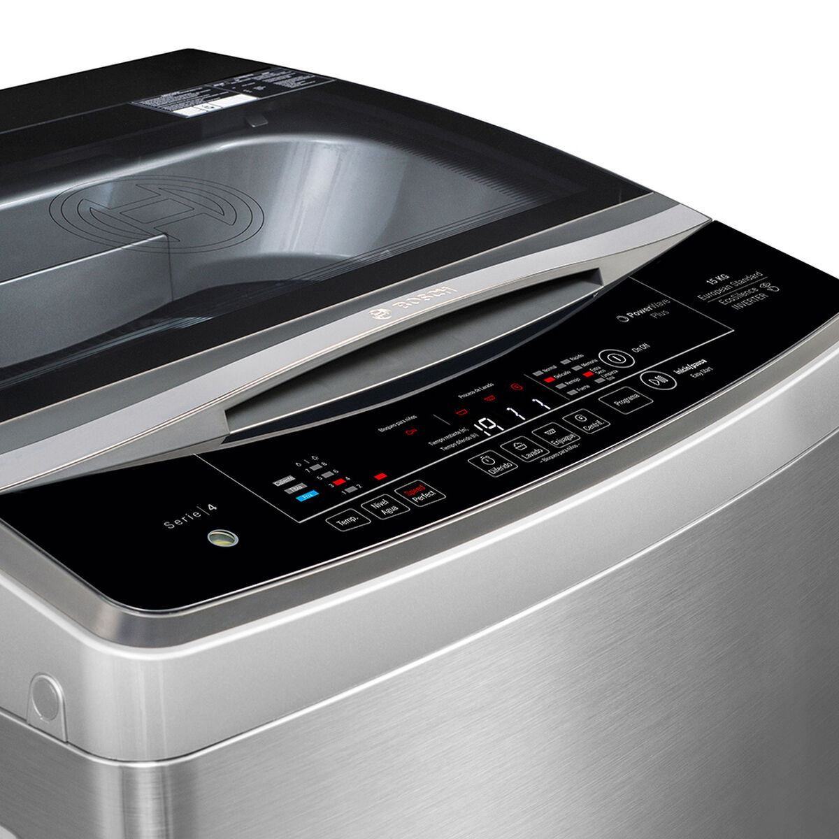 Lavadora Automática Bosh WOA155X0CL 15 kg