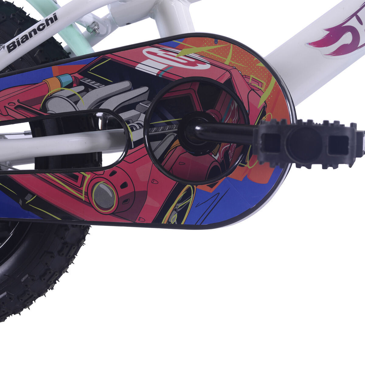 Bicicleta Bianchi Hotwheels 12 Aro 12 Blanco