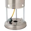 Estufa a Gas Exterior Terraza Klyma Setax Inox