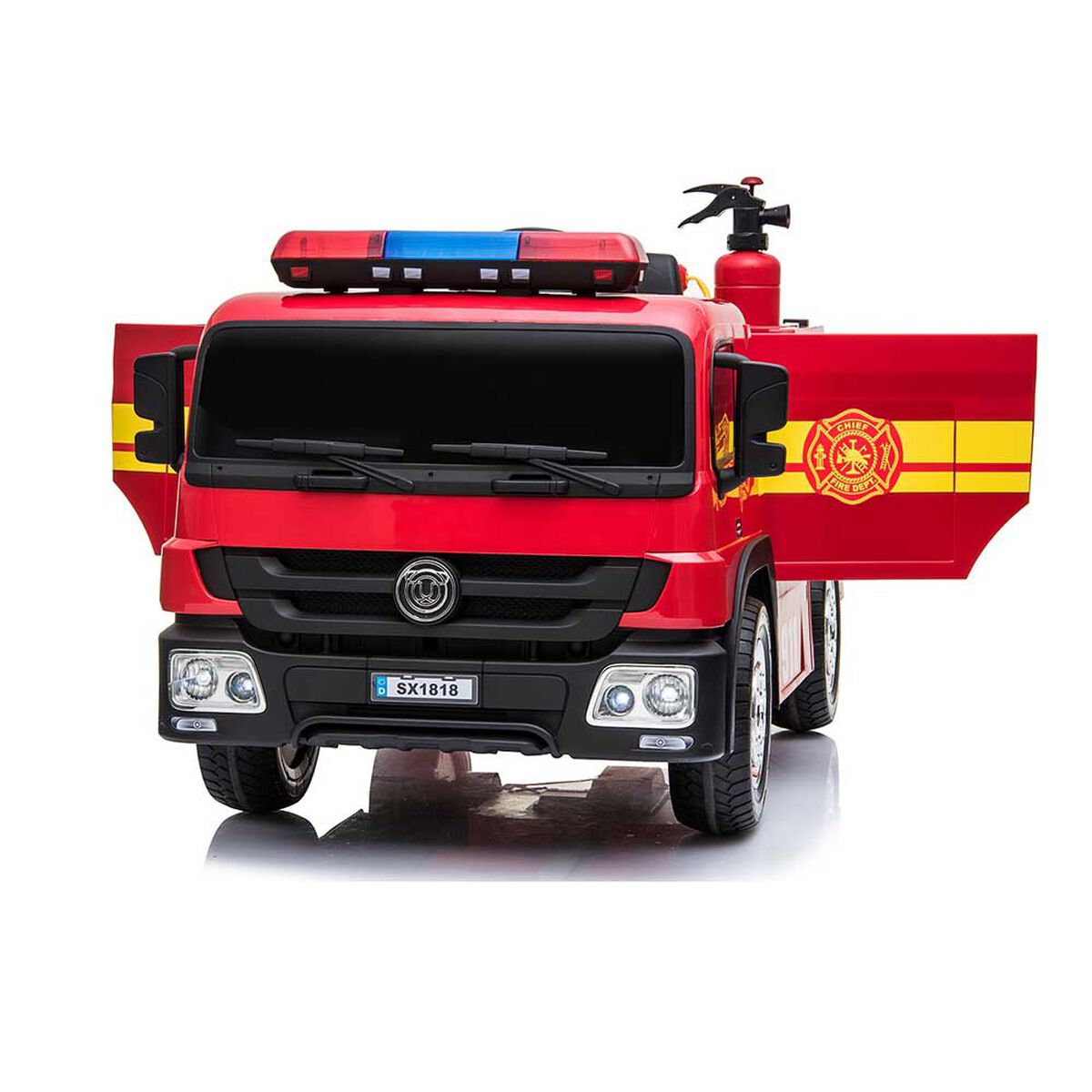 Camion De Bomberos v12 Rojo Talbot