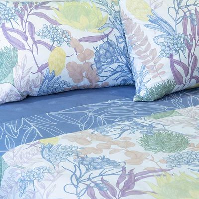 Imagen 2 del producto Juego de Sábanas Doral 200 Hilos King Doral Blue Diseño 5