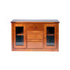 Buffet Muebles Hema Berl&iacute;n Nogal Vidrio