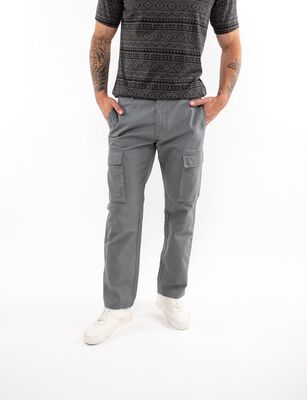 Imagen 1 del producto Pantalón Cargo Hombre Icono Negro