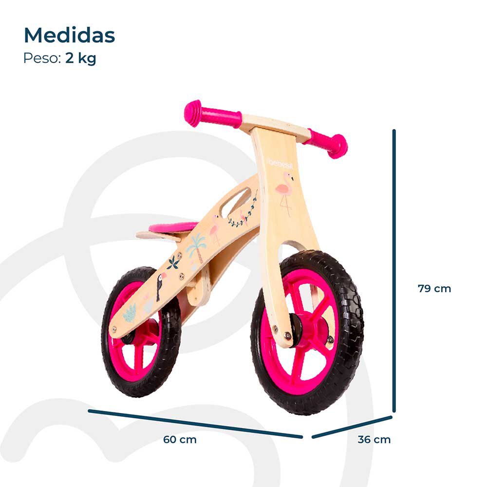 Bebesit Balance Bike 514 Flamenco, foto 5