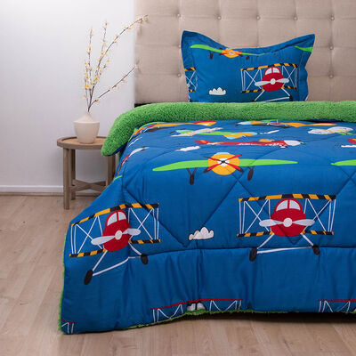 Imagen 1 del producto Plumón Doral 1,5 Plazas Kids Aviones