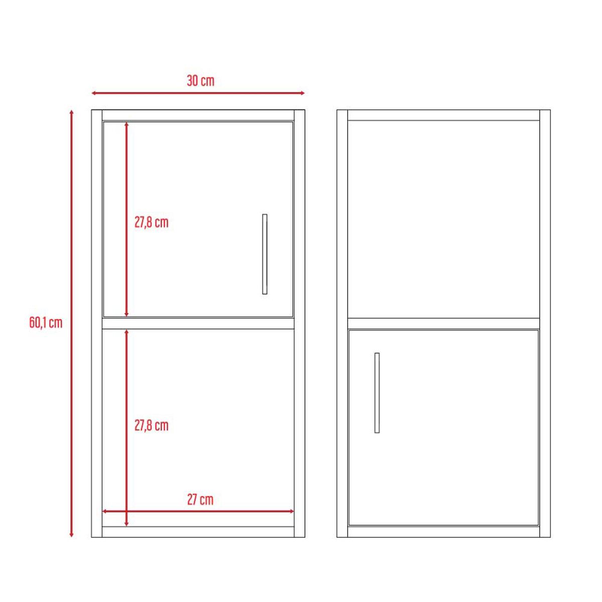 Combo Botiqu&iacute;n + Mueble Lavamanos + Mueble Auxiliar TuHome My Bath Blanco