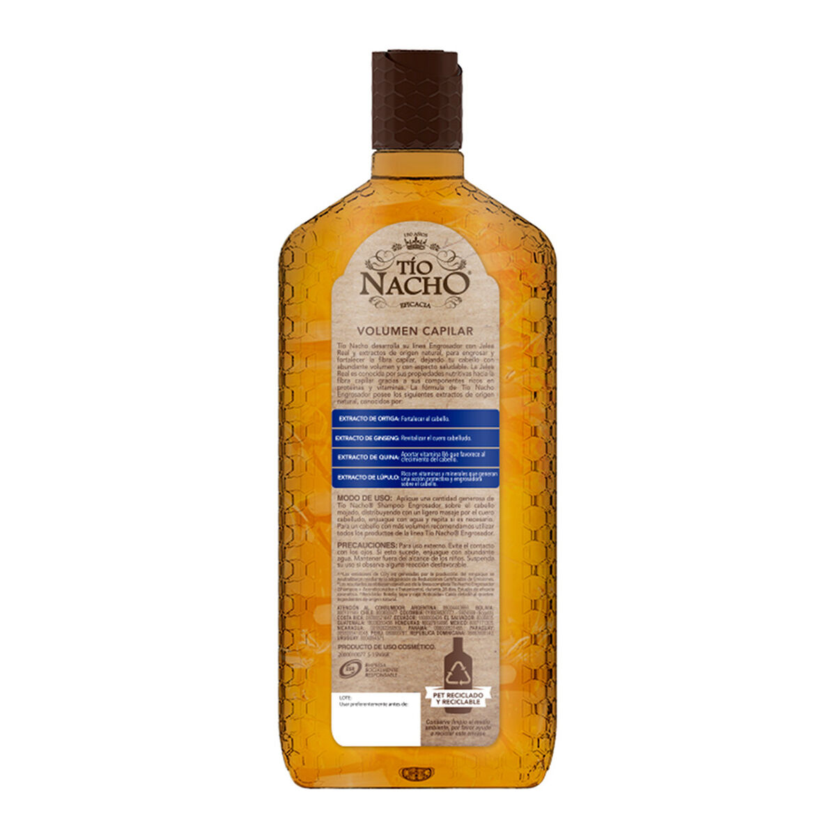 Pack Tío Nacho Engrosador  Shampoo + Acondicionador