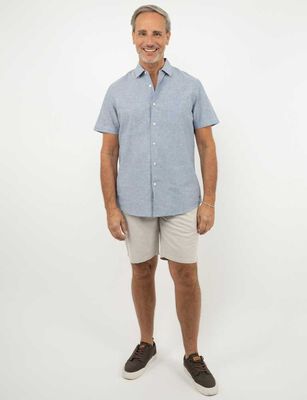 Imagen 2 del producto Camisa Manga Corta Hombre Portman Club Azul, Ecru, Negro, Verde