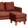 Sofá Seccional Intercambiable Latam Home Venecia 3 Cuerpos Chocolate