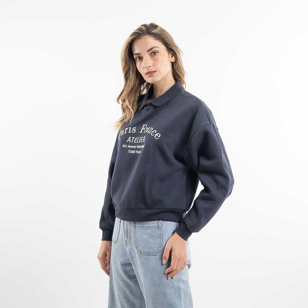 Polerón Con Estampado Mujer Zibel