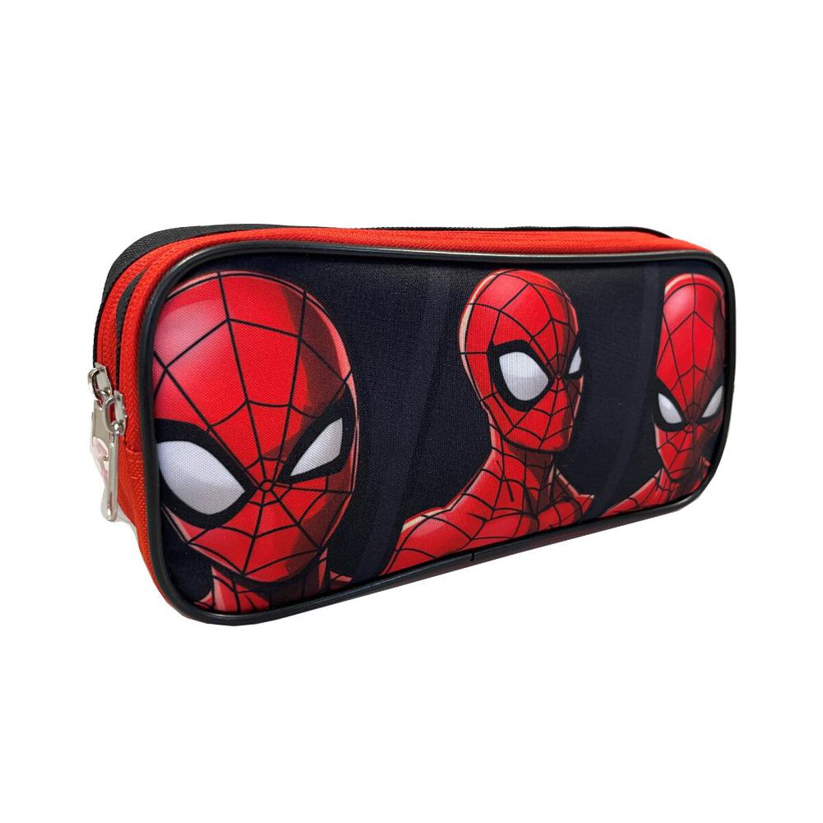 Estuche Satin Doble Cierre Spiderman