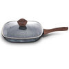 Sartén Grill + Tapa Aluminio Forjado Berlinger Haus BH-1599N