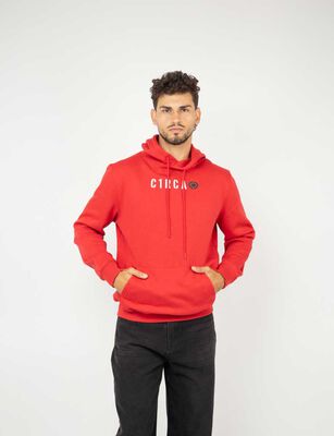 Imagen 1 del producto Polerón Hoodie Hombre Circa Rojo, Verde