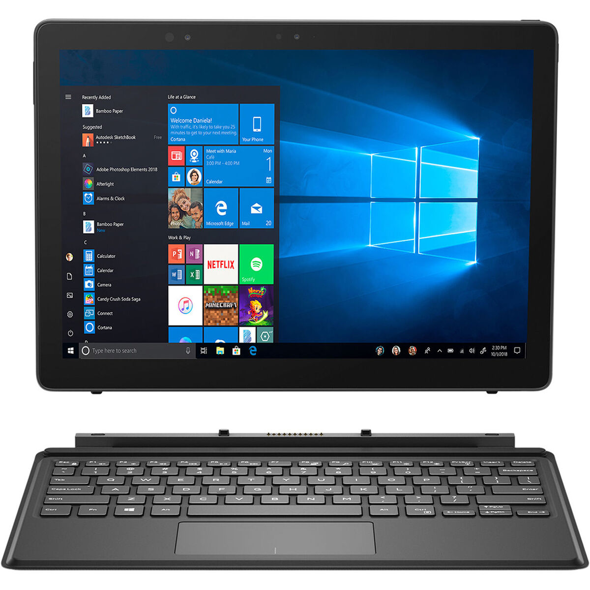 Notebook Dell Latitude 5290 2-in-1 Core i7-8650U 16GB 512GB SSD 12.3" Touch  W10 Pro