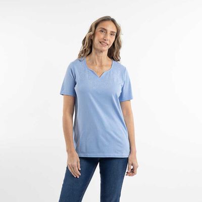 Polera Manga Corta Mujer Portman Club