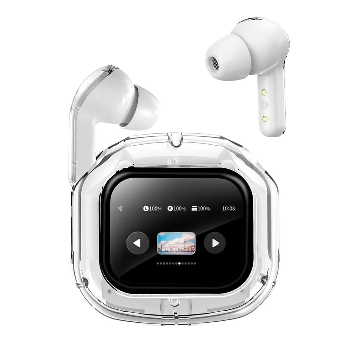 Aud&iacute;fonos In Ear Bluetooth Kioto KT-AE60S White