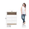 Cómoda Home Mobili Palma 3 Cajones Blanco