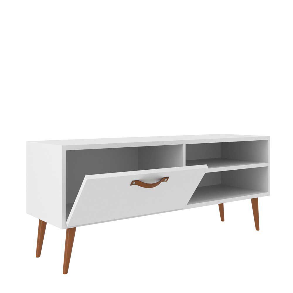 Rack TV Altavision Miami Bco Hasta 50" Blanco