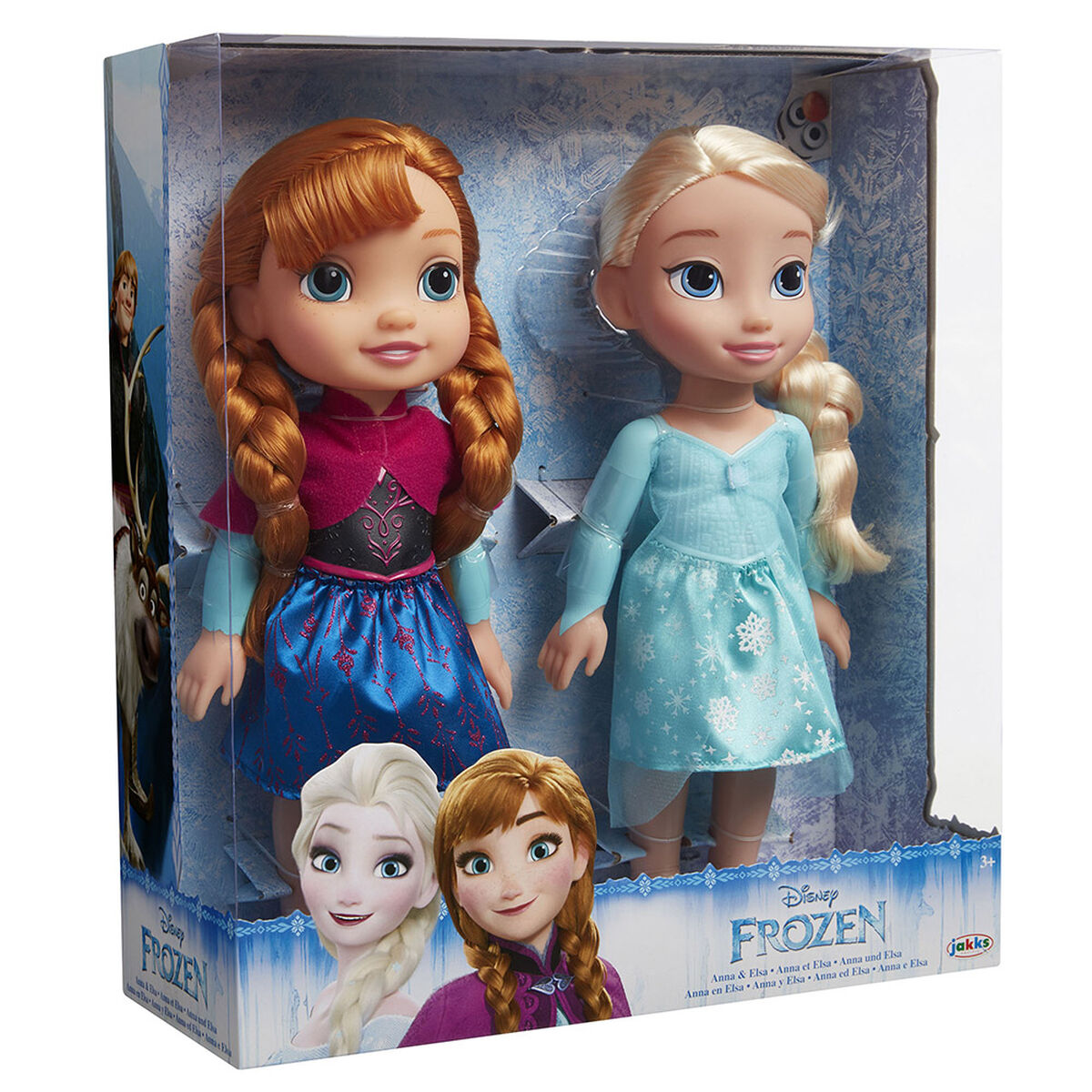 Muñeca Frozen Pack Ana Y Elsa  64915