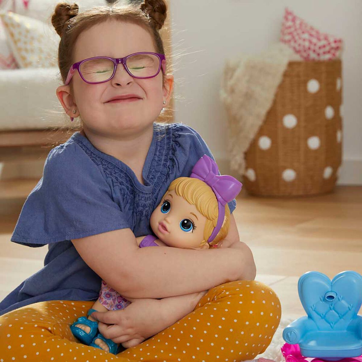 Muñeca Baby Alive Sudsy Styling Bebé Cabello Rubio