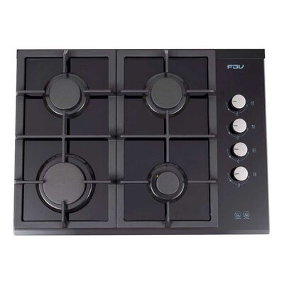 Imagen 1 del producto Encimera a Gas FDV Crystal 4G 60 BUT 2.0 4 Quemadores