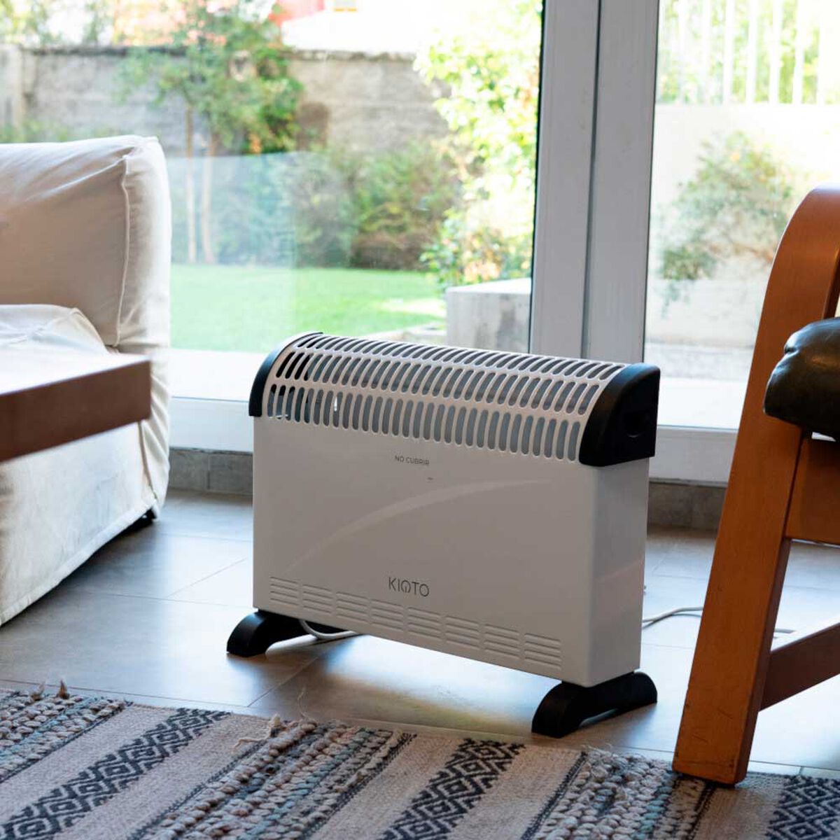 Convector El&eacute;ctrico Kioto GR25-CV2000 Blanco