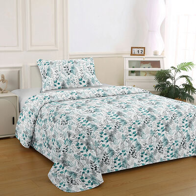 Quilt Illusions 1,5 Plazas Verde Bruselas