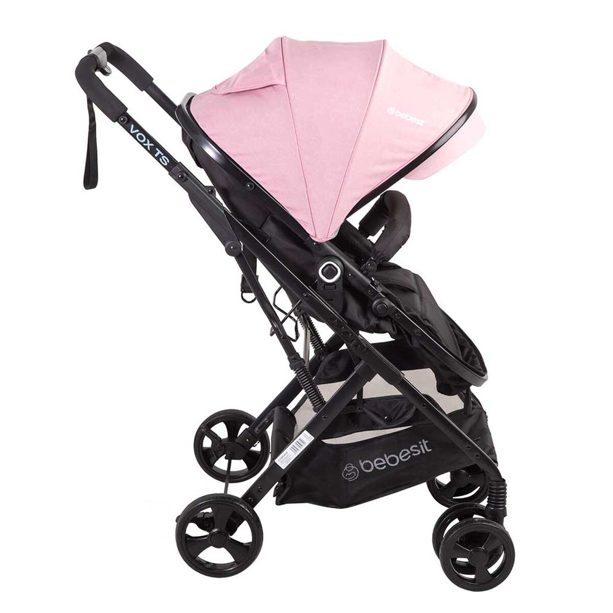 Coche Travel System Vox Rosado Bebesit