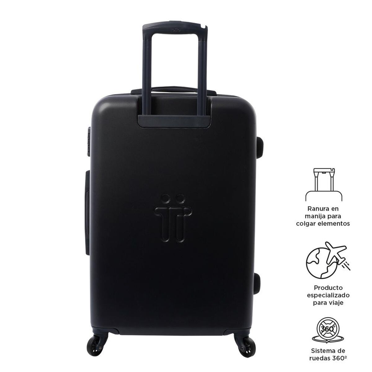 Maleta de Viaje Totto Bazy Negro 63 lts. Talla M