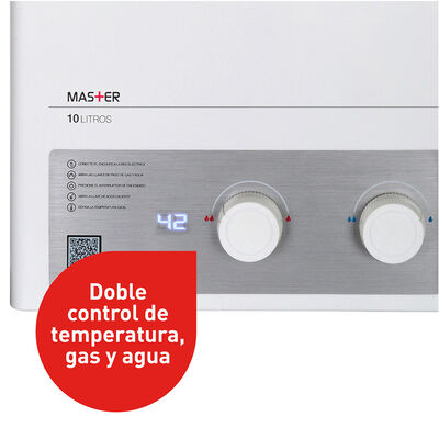 Imagen 2 del producto Calefont Gas Natural 10 lts. Tiro Forzado Splendid