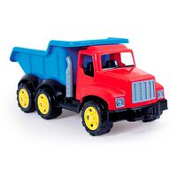 Camión Tolva Rojo y Azul Dolu