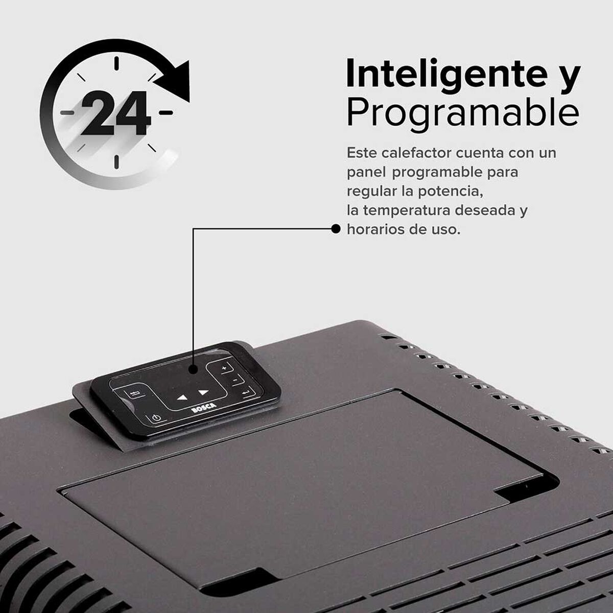 Estufa a Pellet Bosca Black Vision Burdeo