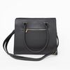 Cartera Ecocuero Negra Portman Club