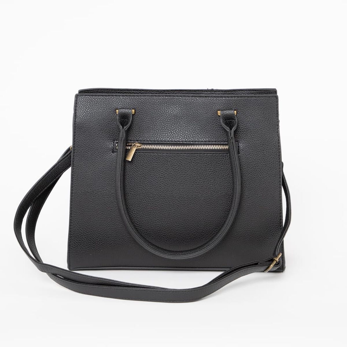 Cartera Ecocuero Negra Portman Club