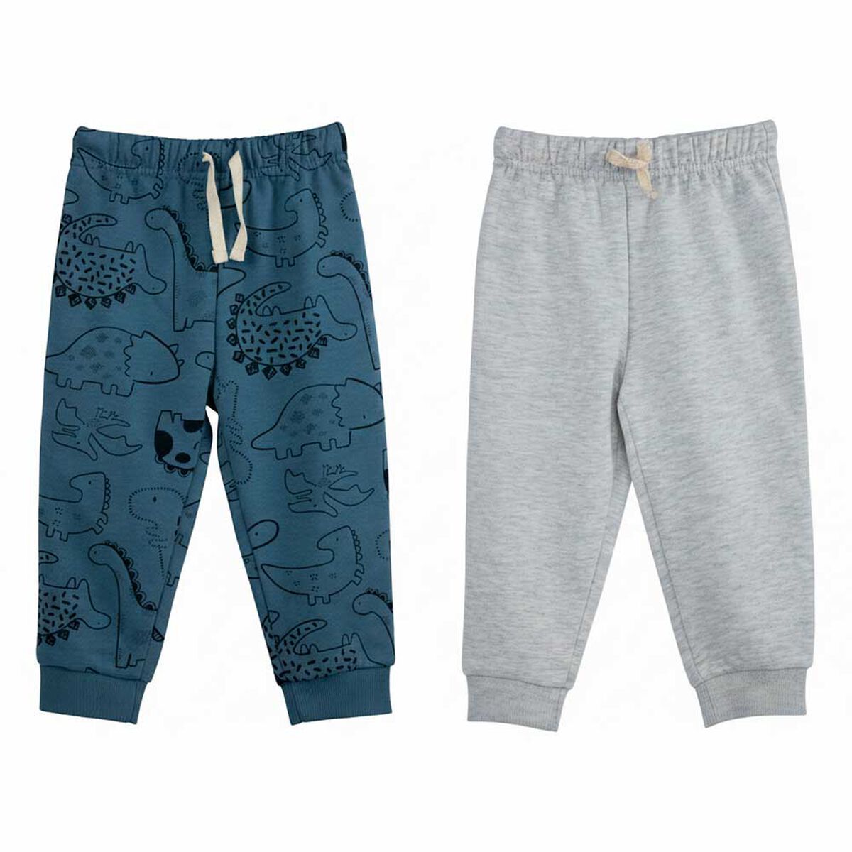 Pack 2 Pantal&oacute;n Buzo Beb&eacute; de Algod&oacute;n Chess Baby