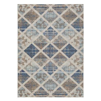 Alfombra Idetex Vintage Azul 195 x 285 cm