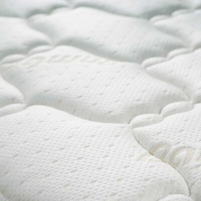 Imagen 2 del producto Cama Europea Celta 1 Plaza Bamboo + Respaldo + Velador Alba White