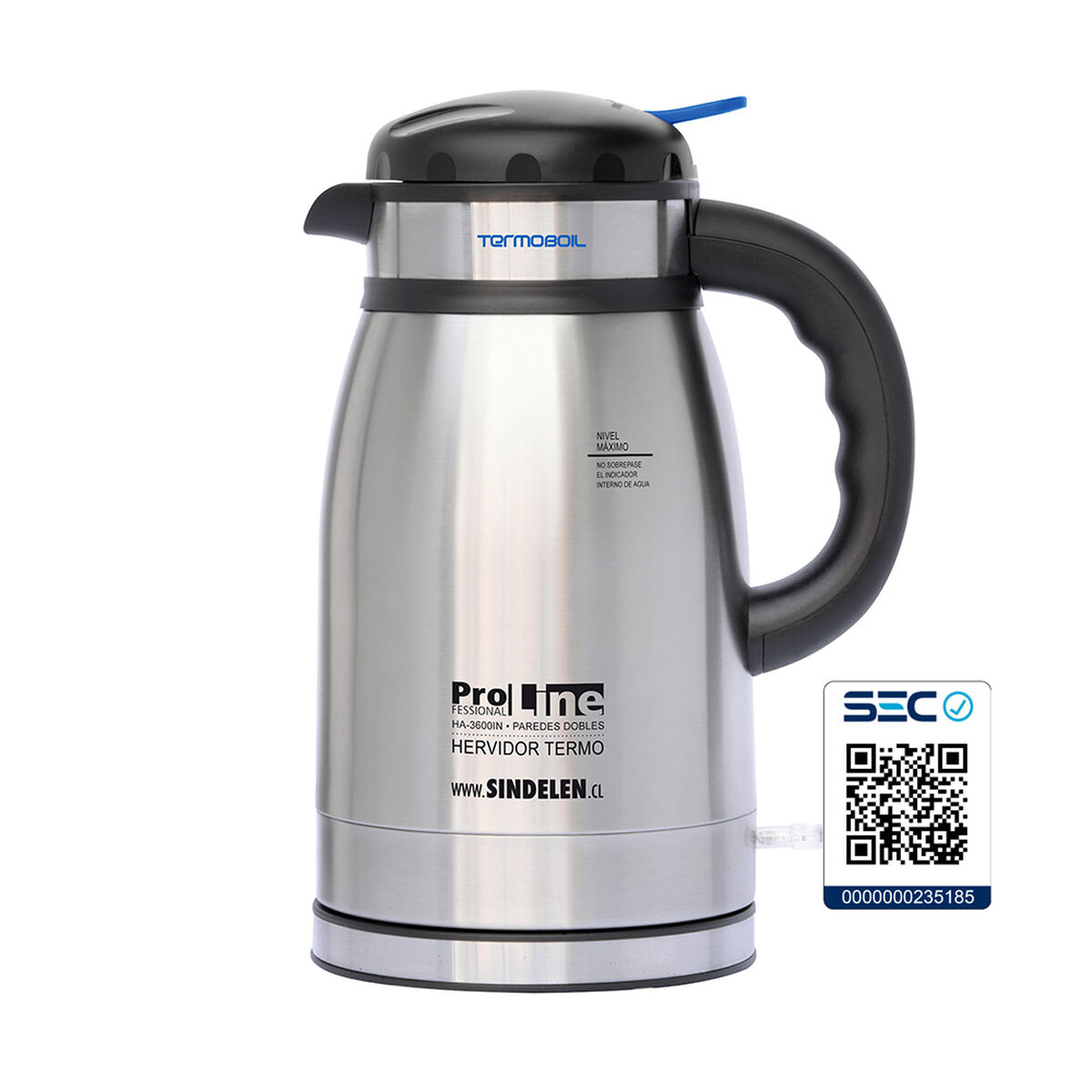 Hervidor Eléctrico Sindelen HA-3600IN 1,5 lt.
