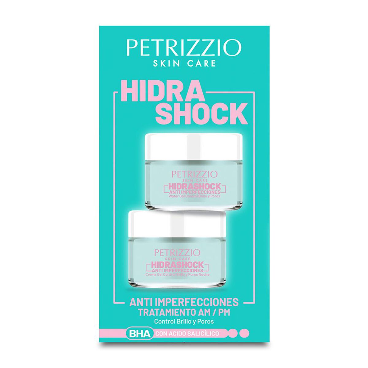 Set Crema Gel Hidrashock Anti Imperfecciones Día + Noche