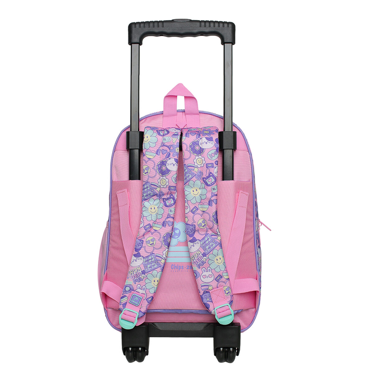 Mochila con Ruedas Unisex Chips Head