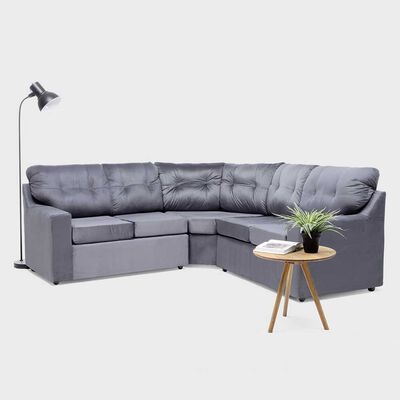 Imagen 2 del producto Sofá Seccional Izquierdo Almore Italia 5 Cuerpos Gris