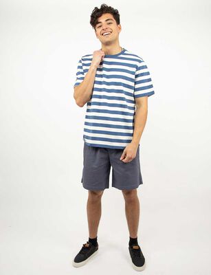 Imagen 2 del producto Polera Estampada Manga Corta Hombre Icono Azul, Beige, Cafe, Gris, Verde