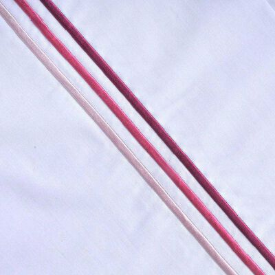 Imagen 2 del producto Sábana Mashini 144 Hilos 2 Plazas Bordada Line Rosado